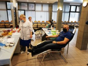 akcja krwiodawcza pod hasłem „Nasza Krew - Nasza Ojczyzna" 