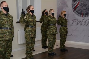 ślubowanie nowych funkcjonariuszy 