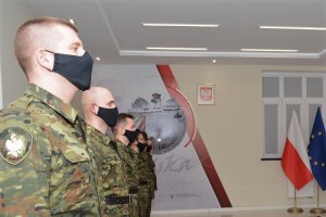 ślubowanie nowych funkcjonariuszy 