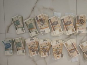 zabezpieczona gotówka 