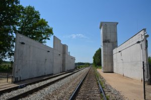 oficjalne otwarcie nowoczesnego skanera do prześwietlania wagonów towarowych 