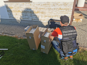 Zabezpieczone nielegalne papierosy 