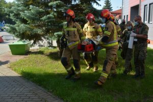 wspólne ćwiczenia służb na przejściu u Gronowie 