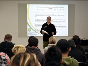 Pracownicy z Białorusi, Indonezji i Ukrainy spotkali się z funkcjonariuszami Straży Granicznej 