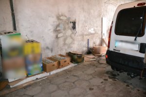 ujawniony nielegalny alkohol 