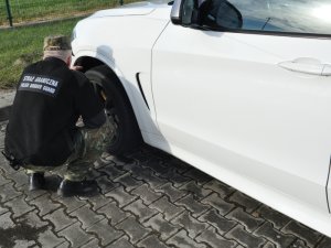 BMW skradzione w Niemczech odzyskane w Grzechotkach 
