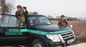 patrol z PSG w Barcianach 