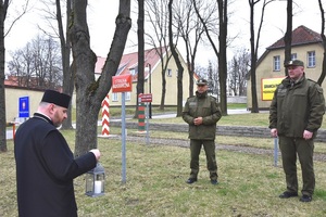 Przekazanie Świętego Ognia obu kętrzyńskim jednostkom SG 