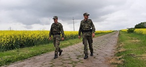 Patrol z PSG w Barcianach 