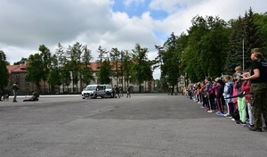 Dzieci odkrywały tajniki służby w Straży Granicznej 