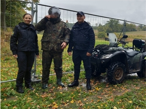funkcjonariusze Policji Granicznej Republiki Mołdawii z wizytą w PSG w Węgorzewie 