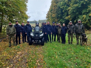 funkcjonariusze Policji Granicznej Republiki Mołdawii z wizytą w PSG w Barcianach 