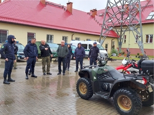funkcjonariusze Policji Granicznej Republiki Mołdawii z wizytą w PSG w Węgorzewie 