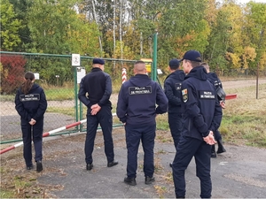 funkcjonariusze Policji Granicznej Republiki Mołdawii z wizytą w PSG w Węgorzewie 