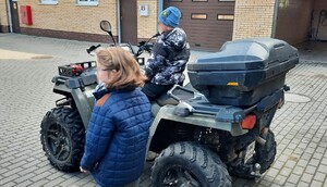 Szkolniaki poznają służbę w Straży Granicznej 