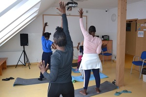 Zumba w kętrzyńskim ośrodku dla cudzoziemców 