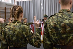 ślubowanie w W-MOSG 