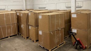 Służby zabezpieczyły 16 ton krajanki tytoniowej 