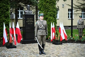 uroczyste przywitanie Komendnata W-MOSG 