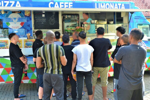 Food-Truck pizza w kętrzyńskim ośrodku 