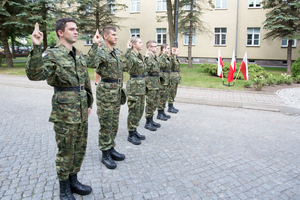 Ślubowali strzec nienaruszalności granicy państwowej 