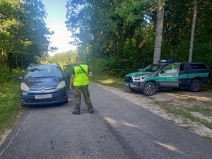 Łotysze przewozili migrantów 