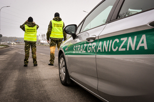 patrol z PSG w Olsztynie 