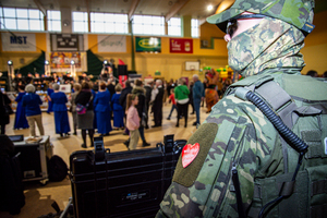 Funkcjonariusze W-MOSG zagrali z WOŚP