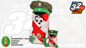 Przekazane gadżety na licytację