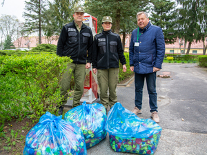 Przekazane nakrętki do Centrum Wolontariatu w Kętrzynie 