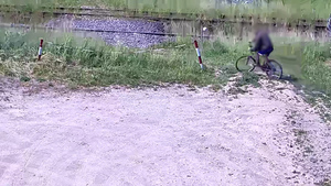 Przejażdżka po pasie drogi granicznej 