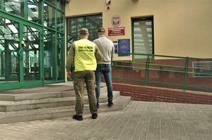 zatrzymany podróżny 