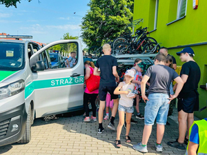 Dzień dziecka ze Strażą Graniczną 