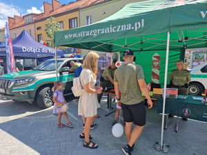 Dzień dziecka ze Strażą Graniczną 