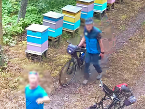 weszli na pas drogi granicznej 