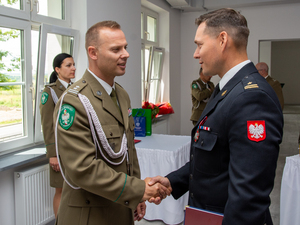 Przekazanie-przyjęcie obowiązków na stanowisku Komendanta W-MOSG 