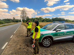 patrol funkcjonariuszy z W-MOSG 