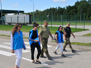 UNHCR na przejściach 