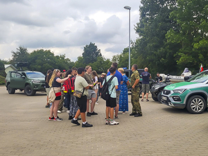 Wizyta polskich i niemieckich uczniów 