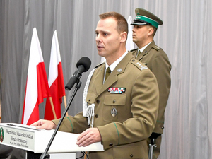 przemówienie Komendanta Warmińsko-Mazurskiego Oddziału Straży Granicznej przemówienie Komendanta Warmińsko-Mazurskiego Oddziału Straży Granicznej