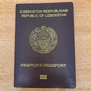 paszport obywatela Uzbekistanu paszport obywatela Uzbekistanu
