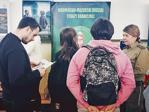 funkcjonariusze Straży Granicznej spotkali się z młodzieżą funkcjonariusze Straży Granicznej spotkali się z młodzieżą