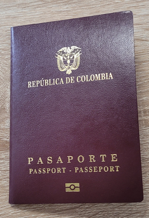 paszport kolumbijski paszport kolumbijski