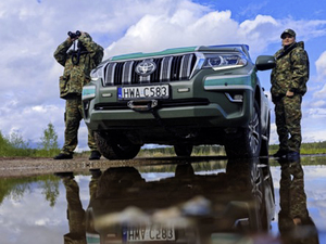 patrol funkcjonariuszy z Placówki Straży Granicznej w Gołdapi patrol funkcjonariuszy z Placówki Straży Granicznej w Gołdapi