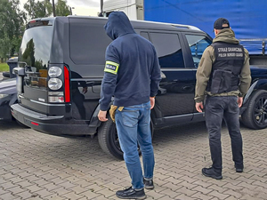 odzyskany Land Rover odzyskany Land Rover