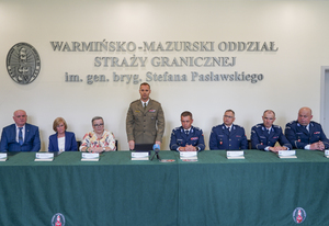 przemówienie Komendanta Warmińsko-Mazurskiego Oddziału Straży Granicznej płk. SG Daniela Wojtaszkiewicza przemówienie Komendanta Warmińsko-Mazurskiego Oddziału Straży Granicznej płk. SG Daniela Wojtaszkiewicza