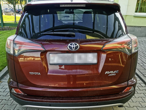 odzyskana toyota odzyskana toyota