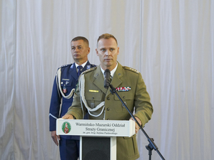 przemówienie Komendanta Warmińsko-Mazurskiego Oddziału Straży Granicznej płk. SG Daniela Wojtaszkiewicza przemówienie Komendanta Warmińsko-Mazurskiego Oddziału Straży Granicznej płk. SG Daniela Wojtaszkiewicza