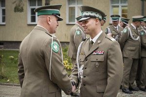 Przywitanie generała w Warmińsko-Mazurskim Oddziale Straży Granicznej Przywitanie generała w Warmińsko-Mazurskim Oddziale Straży Granicznej