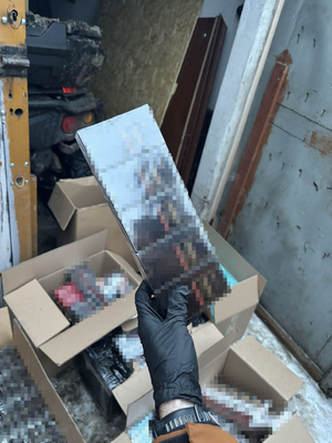 nielegalne papierosy w garażu nielegalne papierosy w garażu